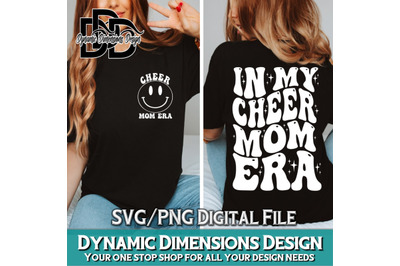 In My Cheer Mom Era SVG, Cheer Mom Svg, Cheer Mama Svg, Cheer Mom Era