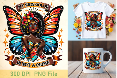 Black History Angel Graphic