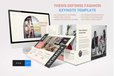 Thesis Defense Fashion Keynote Template