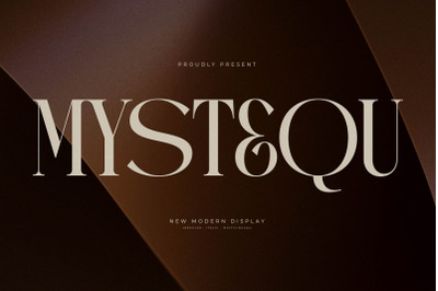 Mystequ - New Modern Display