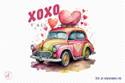 Xoxo Y&#039;all | Valentine&#039;s Day Sublimation