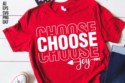 Choose Joy svg cut file