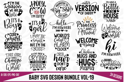 BABY SVG Design BUNDLE
