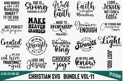 Christian SVG  Bundle