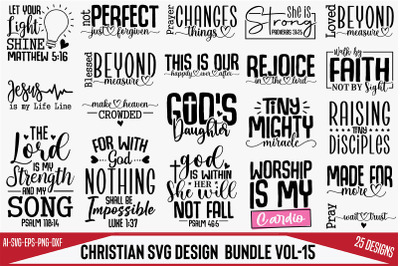 Christian SVG design  Bundle