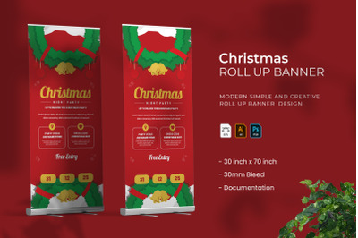 Christmas - Roll Up Banner