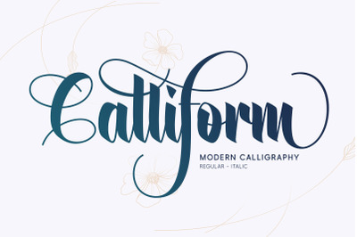 Calliform - Calligraphy Font