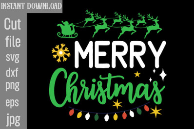 Merry Christmas SVG cut file&2C;Christmas png Bundle&2C; pink Christmas png&2C;