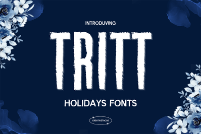 Tritt Holidays Font