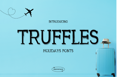 Truffles Holidays Font