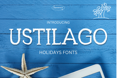Ustilago Holidays Font