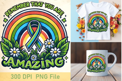 You Are Amazing Ribbon PNG