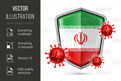 Shield Icon of Iran