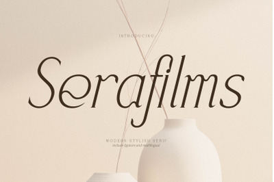 Serafilms - Modern Stylish Serif