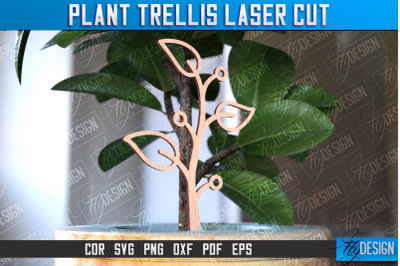 Plant Trellis Laser Cut | Laser Cut Design | CNC File