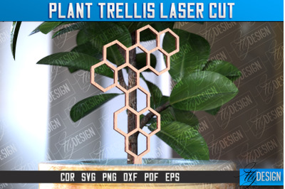 Plant Trellis Laser Cut | Laser Cut Design | CNC File