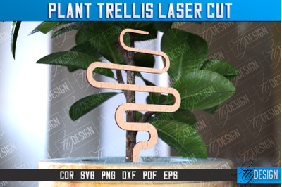 Plant Trellis Laser Cut | Laser Cut Design | CNC File