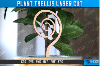 Plant Trellis Laser Cut | Laser Cut Design | CNC File