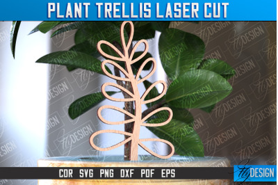 Plant Trellis Laser Cut | Laser Cut Design | CNC File