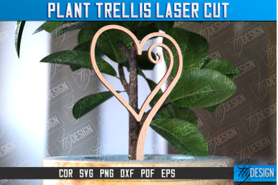 Plant Trellis Laser Cut | Laser Cut Design | CNC File