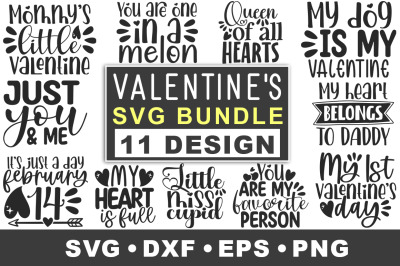 Valentine&#039;s Day SVG Bundle