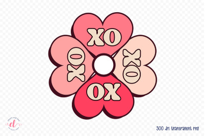 Xoxoxoxo | Retro Valentine Sublimation