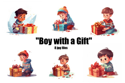 Boy with Gift
