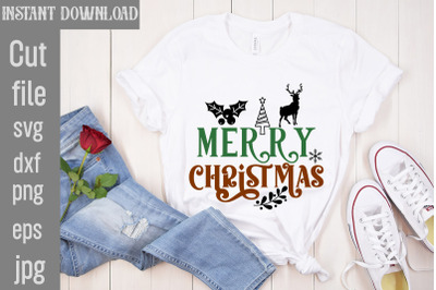 Merry Christmas SVG cut file&2C;Christmas png Bundle&2C; pink Christmas png&2C;