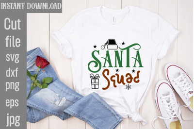 Santa Squad SVG cut file&2C;Christmas png Bundle&2C; pink Christmas png&2C; pin