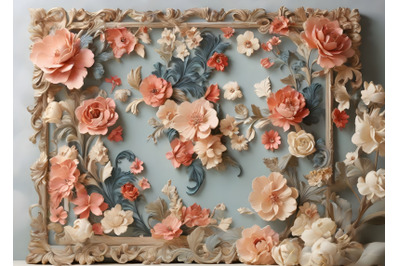 Floral artwork