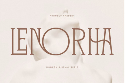 Lenorha - Modern Display Serif