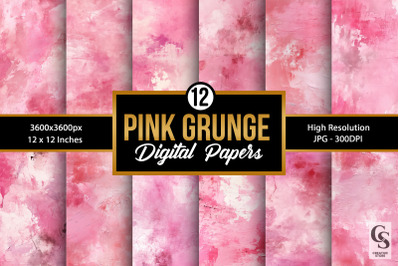 Pink Grunge Texture Seamless Backgrounds