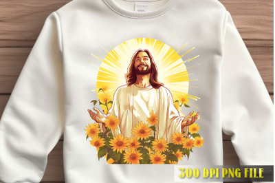 Shining Jesus Radiance PNG