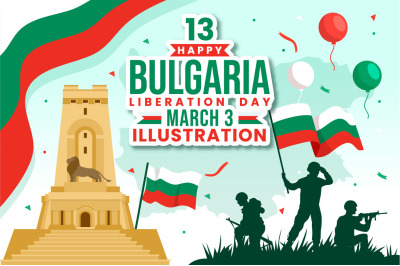 13 Bulgaria Liberation Day Illustration