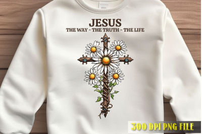 Jesus The Way Truth Life Cross