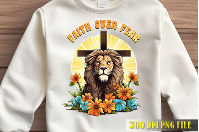 Faith Over Fear Lion of Judah