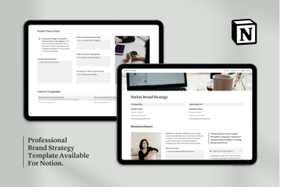 Notion Brand Strategy Template | Strategies For Success
