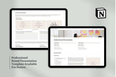 Notion Brand Presentation Template | Present With Confidence