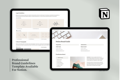 Notion Brand Guidelines Template | Craft Your Narrative