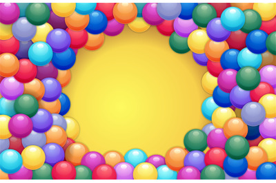 Gum balls background. Cartoon sweet colorful gumball, sugar candy and