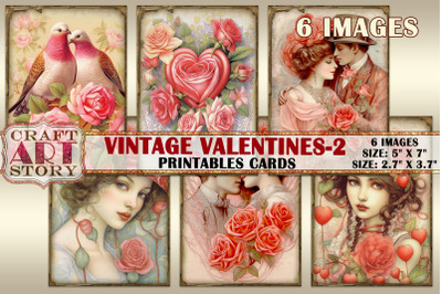 Valentines Digital picture collage-2 Valentine printable