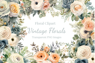 Vintage Floral Boquet