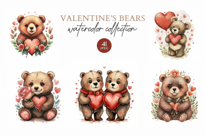 Valentines Bears