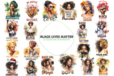 Black Empowerment Pride Art Set
