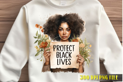 Protect Black Lives Pride Art