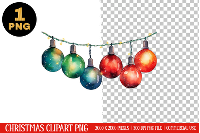 Christmas Sublimation Clipart | Christmas Ornament