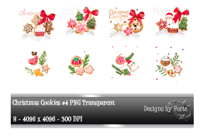 Christmas Cookies Set 4&nbsp;PNG