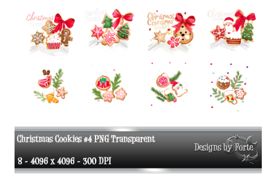 Christmas Cookies Set 4&amp;nbsp;PNG