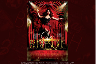 Burlesque Flyer