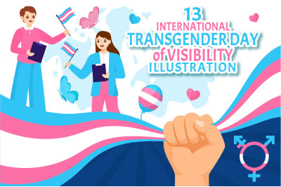 13 International Transgender Day of Visibility Illustration